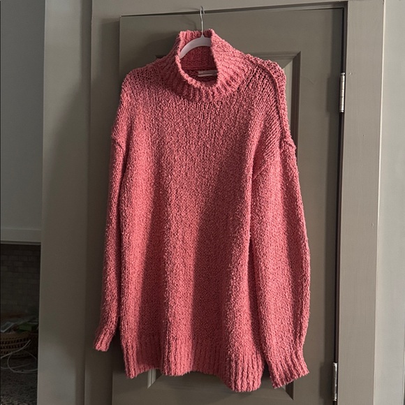 Anthropologie • “The Need It” Oversized Mock Neck Knit Sweater - Picture 4 of 8